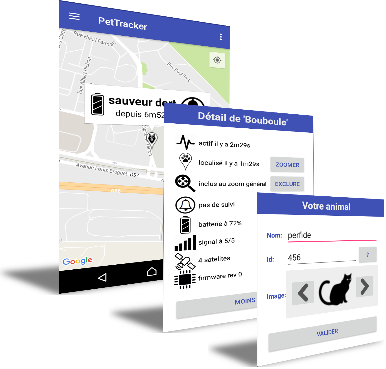 pet tracker mobile app